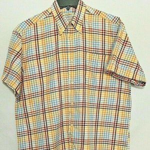 Peter Millard Men's Short Sleeve Shirt. sz M